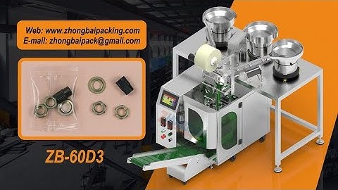 Small Parts Counter Bagger, Automatic Small Parts Bagging Machine