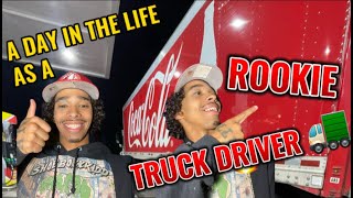 A DAY AS A LOCAL TRUCK DRIVER (ROOKIE CDL DRIVER)