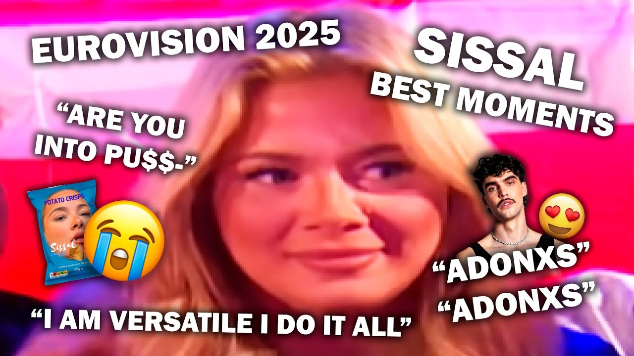 Sissal being the most UNHINGED eurovision artist for 18:19