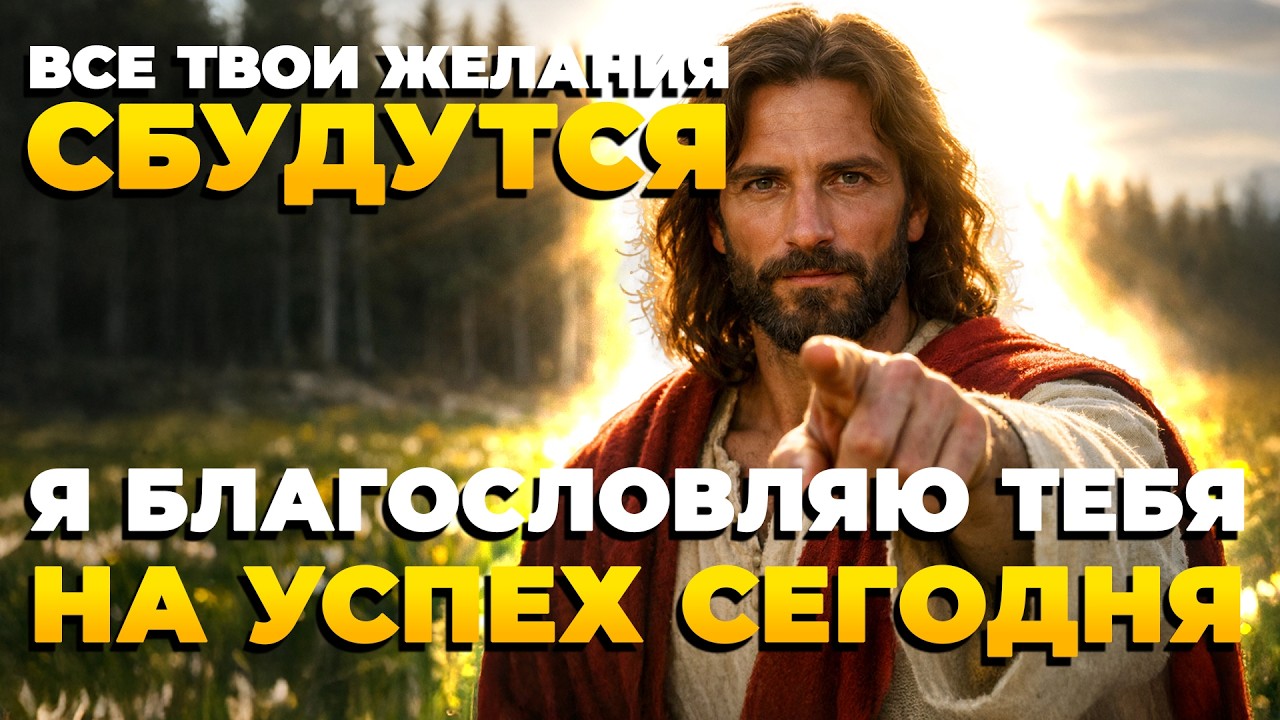 Иисус приготовил для тебя чудо: Больше никакой нужды, боли и страха | Божественное послание