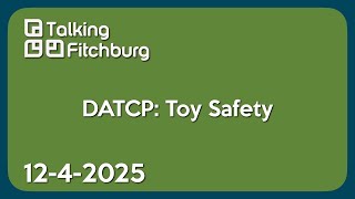 DATCP: Toy Safety