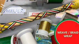 🇲🇽 Mastering Intricate Weave Wrap Designs: Custom Rod Building
