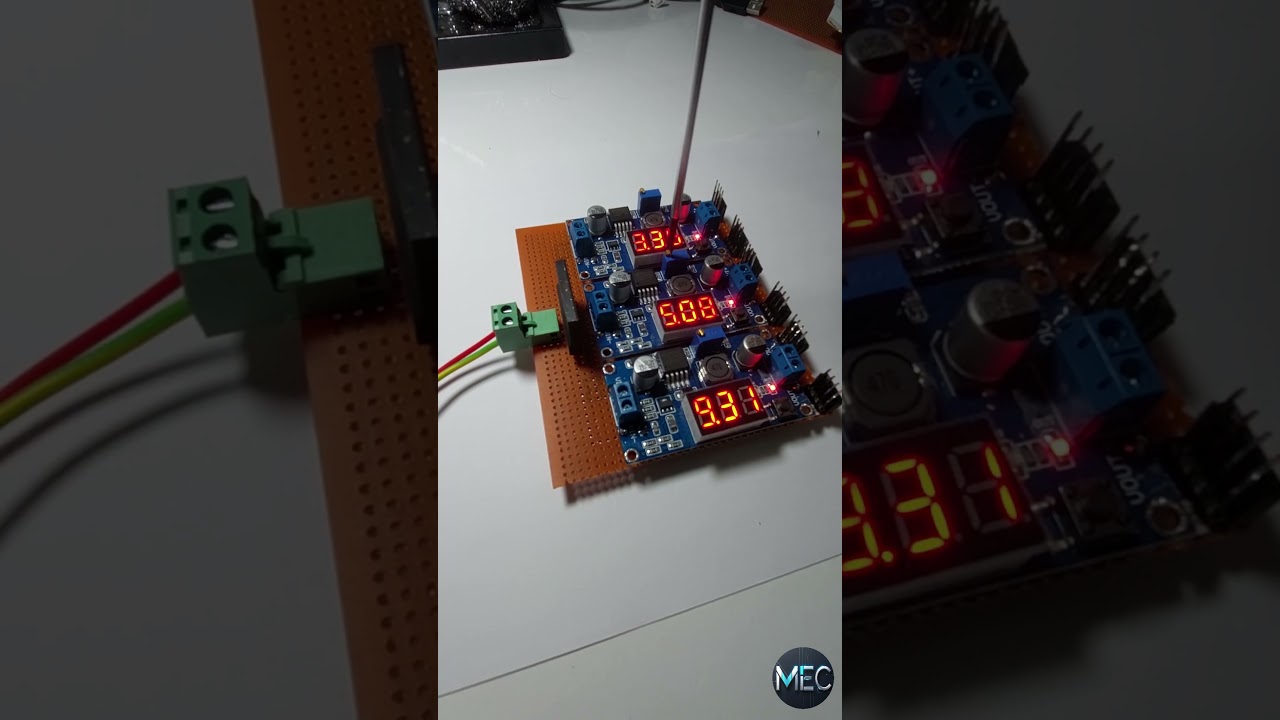 Hand-Soldered Power Supply Build — Modular Outputs, LM2596 Regulators & Full Protection! 🔥🔧