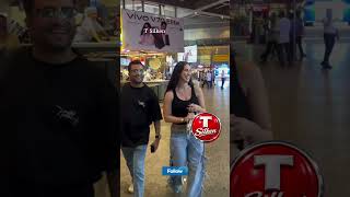 🔥 Airport vibes with Lauren Gottlieb serving boldness #shorts #LaurenGottlieb #TravelStyle #HotLook