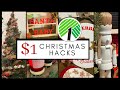 DOLLAR TREE Easy DIY Christmas HACKS