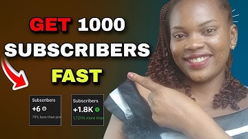 How To Get 1000 Subscribers On YouTube In 3 Days