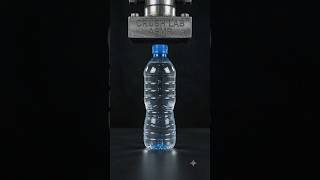 Water Bottle vs Hydraulic Press 💧💥 Satisfying ASMR Crush #shorts #trending