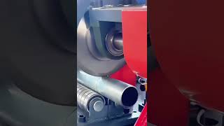 iron pipe cutting machine process #shorts
