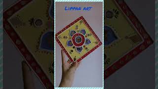Easy lippan art.