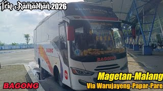 Rutenya Lewat Jalur Tidak Biasa‼️ Trip Report PO Bagong Madiun-Malang 
