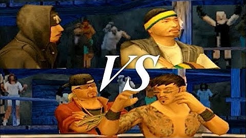 Def Jam Vendetta (JP Ver.) - All Japan Tag Match! - Dabo & S-Word VS Masa & Tank