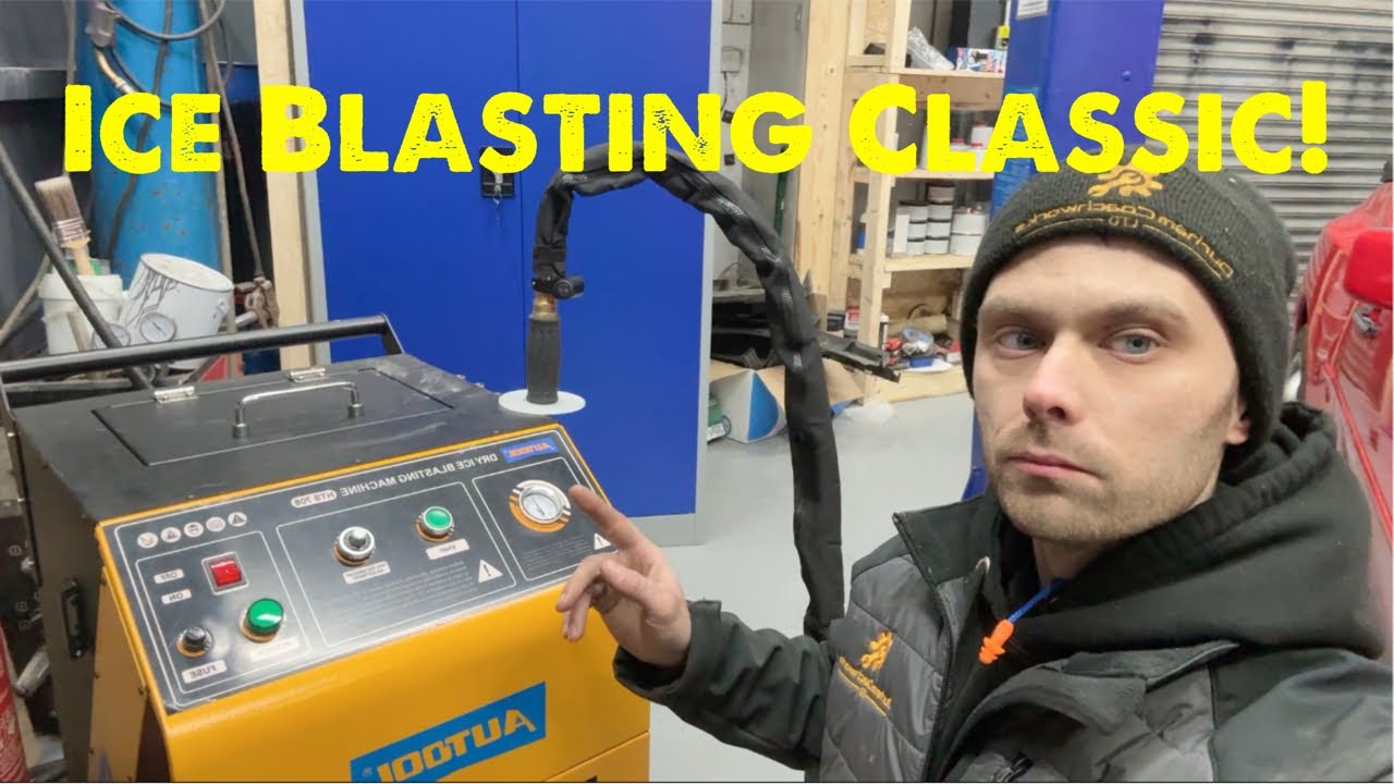AUTOOL DRY ICE BLASTING! DIRTY PORSCHE