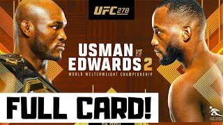 UFC 278 Predictions Usman vs Edwards 2 Full Card Betting Breakdown