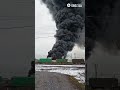 💥 Масштабна пожежа на заводі РФ