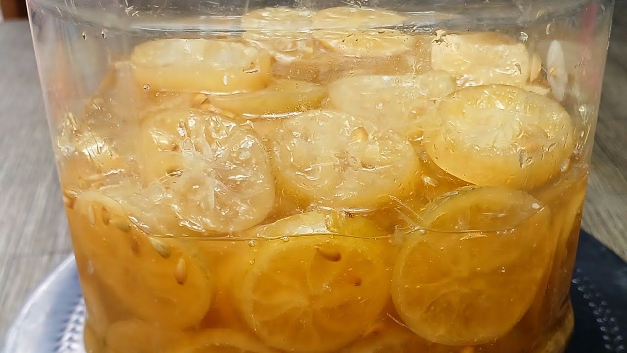 Cách làm CHANH MUỐI KIỂU MỚI không bị đắng nước trong chanh vàng  đẹp và nhanh uống nữa