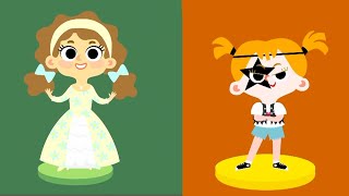 Lisas Dresses - Royal Ball - Cartoons For Girls