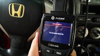 Key Programming for Honda Fit --- Ausland MDS Scanner screenshot 3