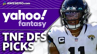 Yahoo Daily Fantasy Football Picks Week 4 Thursday Night Football | NFL DFS Lineups & Picks