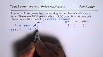 A11 Year cell to the Last Minute in Geometric Series MCR3U SOlution | Grade 11 | IITJEE