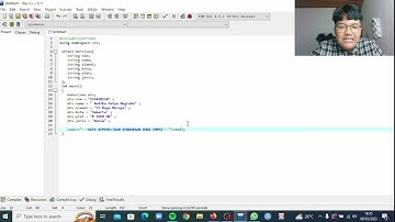 Video Tutorial C++ tipe data "Struct"