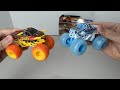 Monster Jam 2024 Fire & Ice 1:64 Diecast Monster Truck 2-pack Zombie & Northern Nightmare