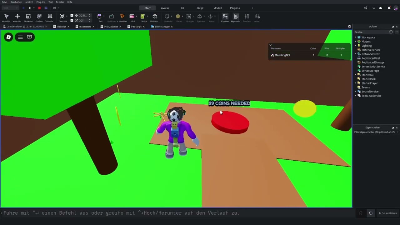 How to make a Simulator in Roblox Studio (Coin Multiplier) EP 5