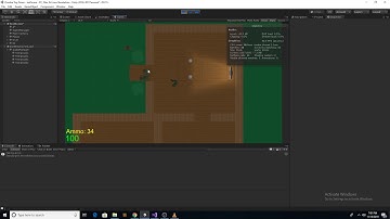 Unity3D top down shooter prototype