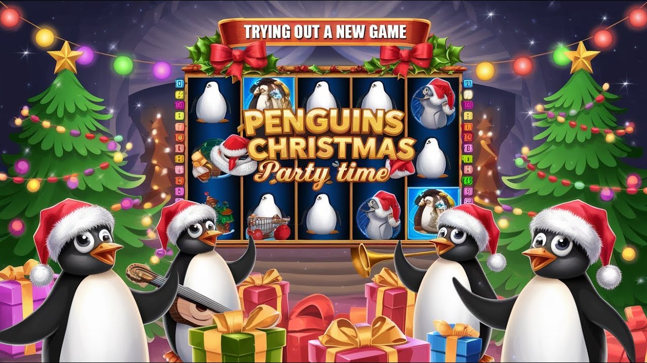 It's Penguins Christmas Party Time!