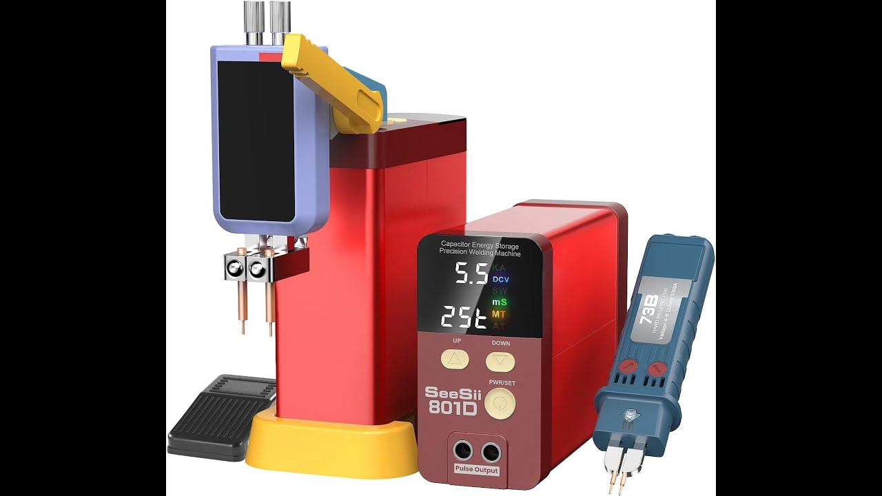 SeeSii 801D: Capacitor energy spot welder Review - Pros & Cons - SeeSii 801D