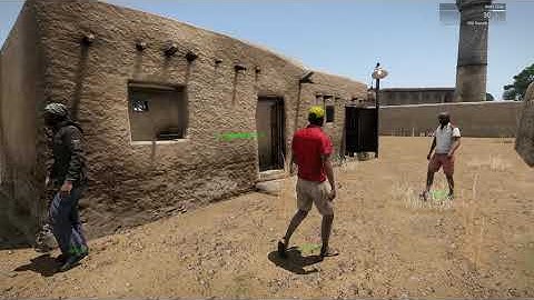ARMA 3 ALiVE Civ Module Testing: African Ambient Sounds and Civilian Behavior