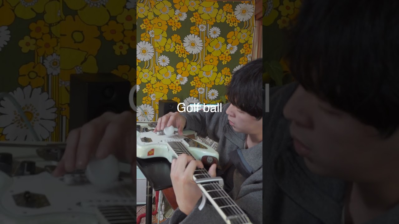 I tried playing guitar with an Over drive!オーバードライブでギター