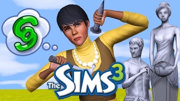 Can I buy a mansion by just sculpting in The Sims 3?