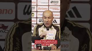 LEONARDO JARDIM APONTA ERRO DO FLAMENGO E PARABENIZA CRUZEIRO POR VITÓRIA