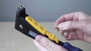 RAPID RP40 MULTI Remachadora Manual Multiusos - Boquilla Universal Para Remaches De 3.2 A 4.8 Mm - Maletín Incluido - Uso En Metal Y Automoción