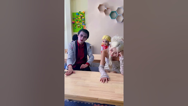 The clown played a prank on the white angel  Harley Quinn was stunned when she saw it!