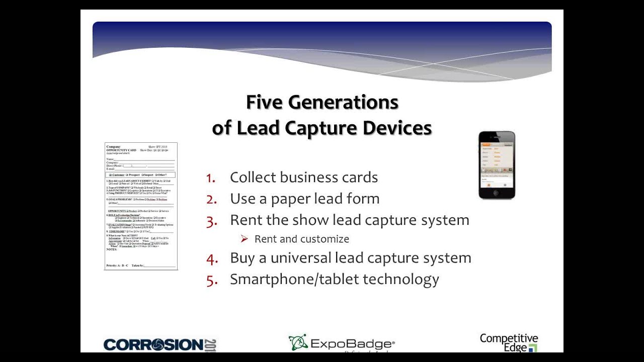 How to Improve Tradeshow Lead Quality & Sales Conversion