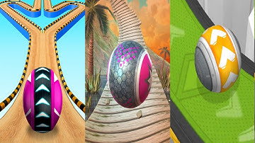 Going Balls VS Rollance Adventure Balls VS Gyro Balls - All Levels Gameplay Android iOS Ep 2