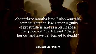 Genesis 38:24 (NIV)