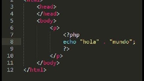 02 operador de concatenación en PHP