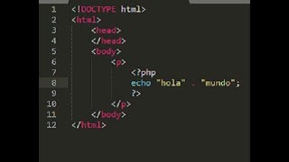 02 operador de concatenación en PHP