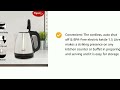 Pigeon Kettle+Water Bottle Electric Kettle with Bottle (1.5 L, Silver)