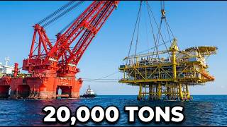 Inside the World’s Largest Crane Ships: How 20,000 Tons Are Lifted at Sea