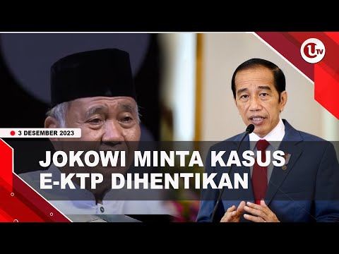 AGUS RAHARDJO UNGKAP JOKOWI MINTA KASUS E-KTP DIHENTIKAN | U-NEWS