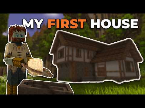 My FIRST Starter House in Vintage Story!
