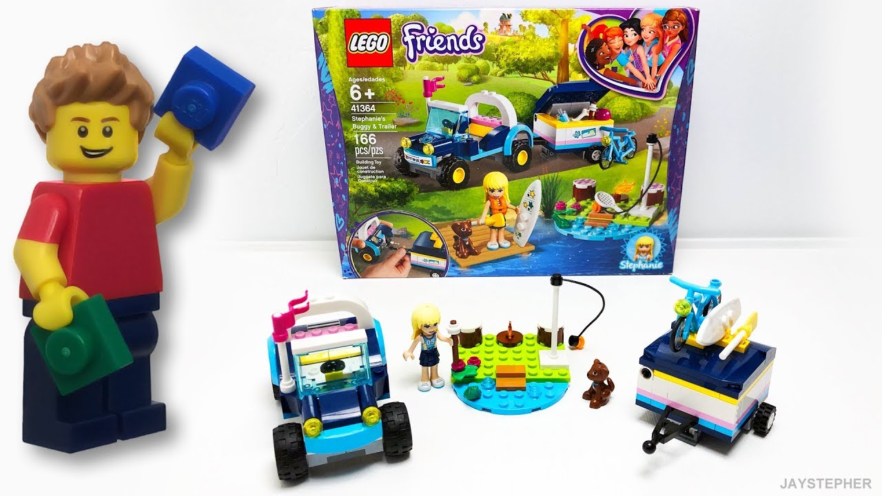 lego friends buggy and trailer