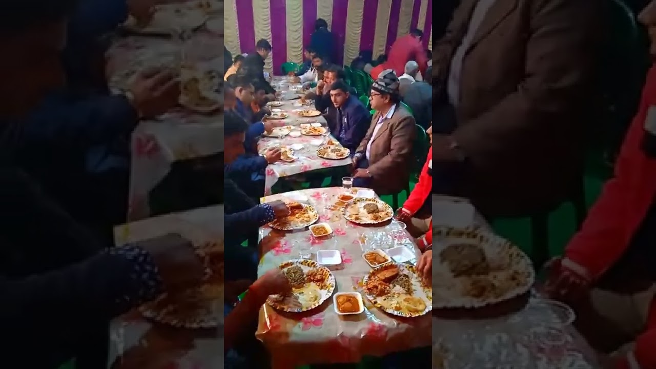 Traditional Bihari Wedding Food|