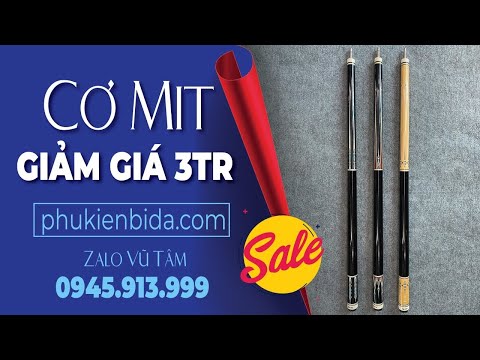 Video Cơ Bida 3 Băng, ngọn trợ lực, carbon - youtube