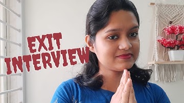 Exit Interview | Exit Interview Questions and Answers #exitinterview #careerq