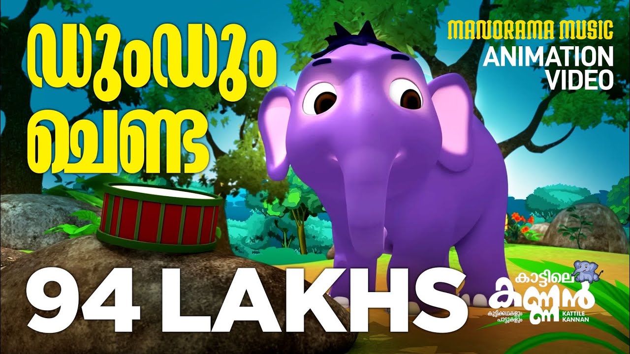 Dum Dum Chenda  Kattile Kannan  Animation Story  Children Animation Video   