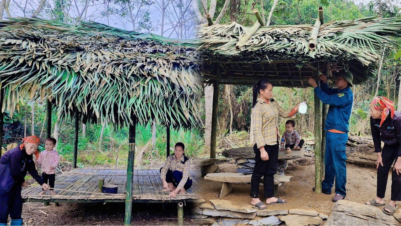 The 220-Day Journey of Building a New Bamboo House and Making a Generator - From Start to Finish